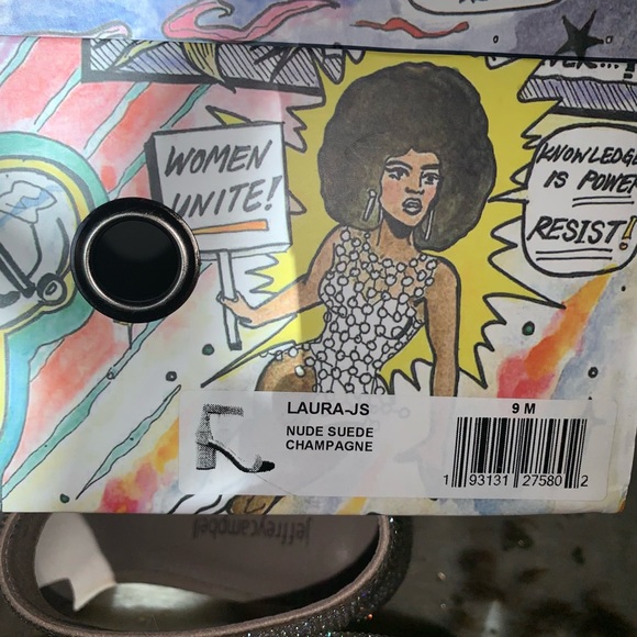 Jeffrey Campbell Laura Nude Suede Champagne Heels - Picture 9 of 12